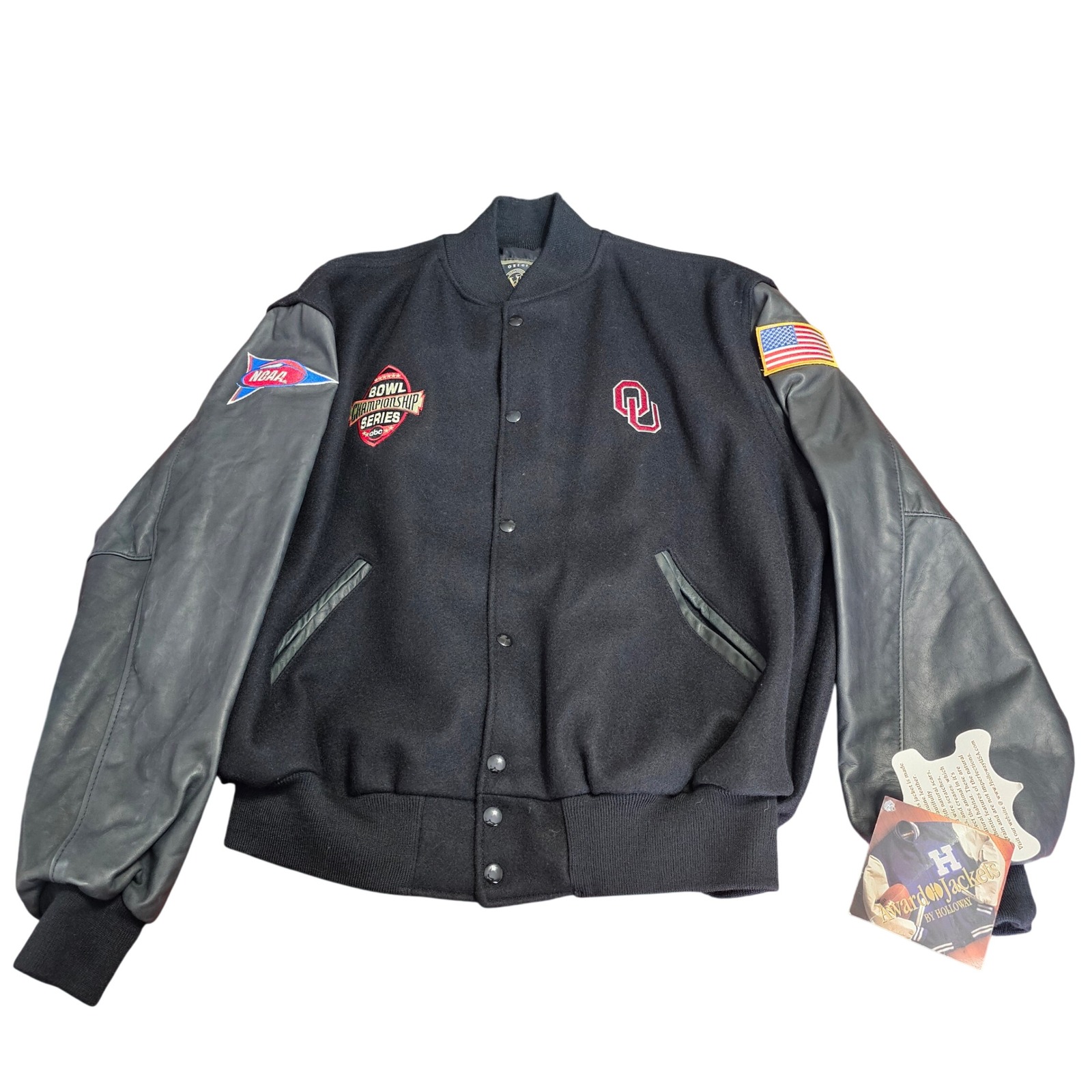 2004 Nokia Sugar Bowl Ou Varsity Jacket Xl Bcs National Championship Deadstock